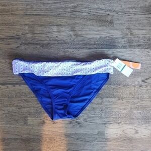 𝅺CAPTIVA By Christina Bikini Bottom Navy Print New Extra Large